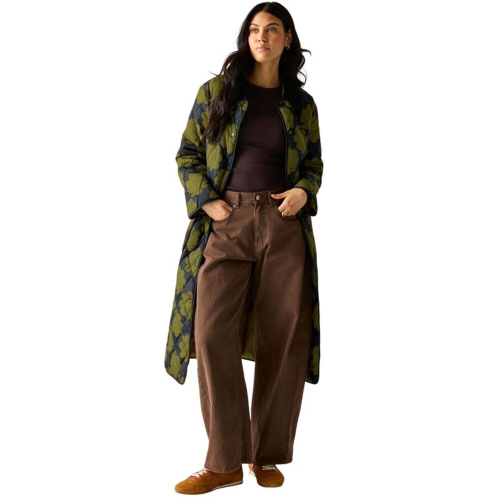 Regatta Womens/Ladies Sun Daisy Quilted Mid Length Jacket / Olive